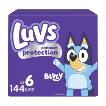 luvs-diapers-size-6-144-count.jpg Luvs Diapers Size 6 (144 Count) premium overnight diapers USA