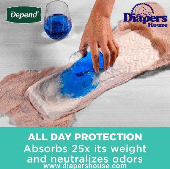 Depend Women’s Disposable Underwear – Medium, Blush, 30 Count – Maximum Protection for Bladder Leaks & Postpartum Care - Image 4