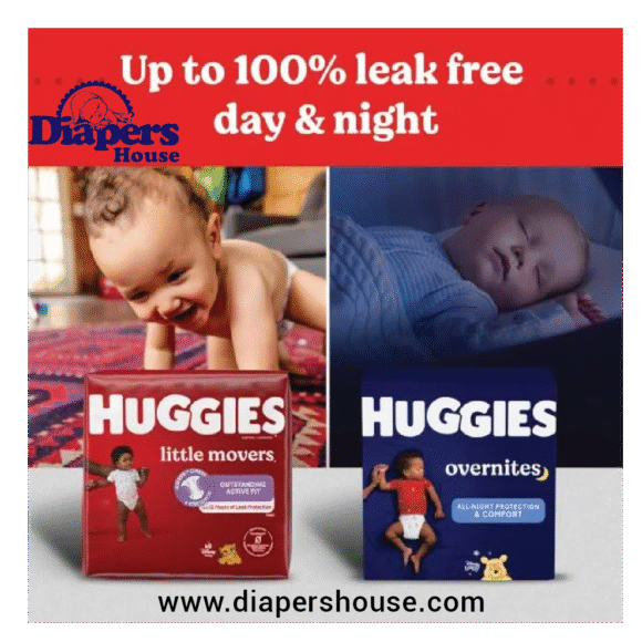 Huggies Little Movers, Size 5 Diapers for 27+ lbs Toddlers – 2 Packs of 60 (Total 120 Diapers) - Image 10