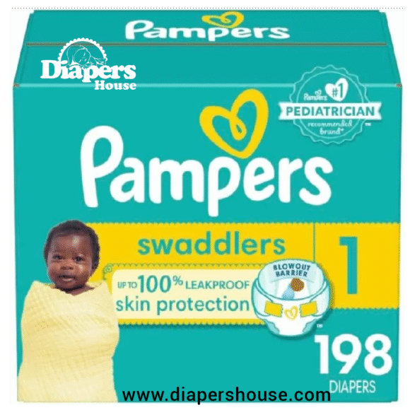 Pampers Swaddlers Size 1 | Ultra Absorbent Baby Diapers