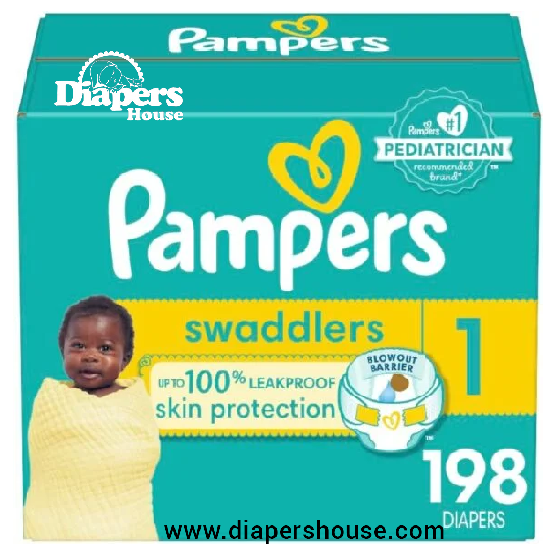 Pampers Swaddlers Size 1 | Ultra Absorbent Baby Diapers