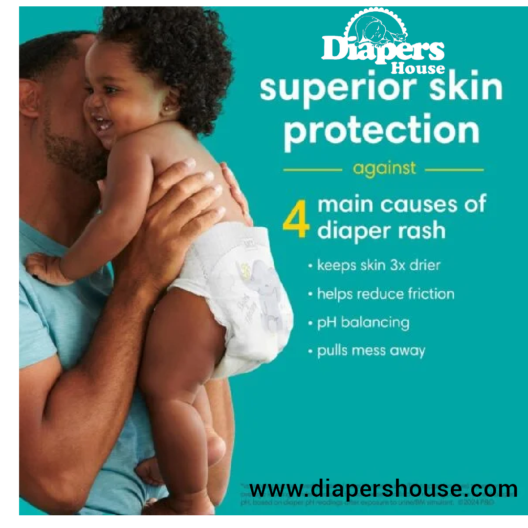 Pampers Swaddlers Size 1 | Ultra Absorbent Baby Diapers - Image 4
