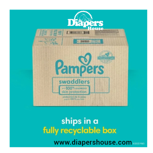 Pampers Swaddlers Size 1 | Ultra Absorbent Baby Diapers - Image 6