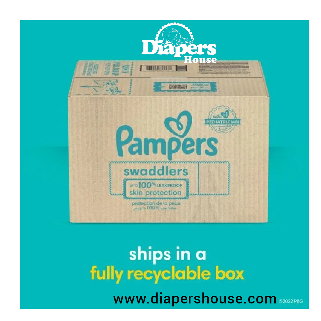 Pampers Swaddlers Size 1 | Ultra Absorbent Baby Diapers - Image 6