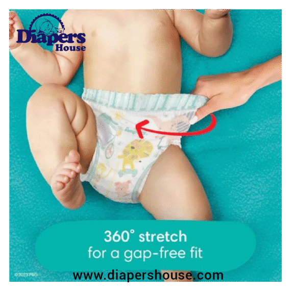 Pampers Cruisers 360 Diapers, Size 4, 144 Count – Leakproof Pull-On Diapers for Active Babies - Image 2