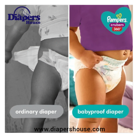 Pampers Cruisers 360 Diapers, Size 4, 144 Count – Leakproof Pull-On Diapers for Active Babies - Image 4