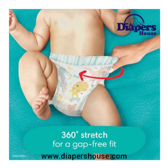 Pampers Cruisers 360 Diapers, Size 4, 144 Count – Leakproof Pull-On Diapers for Active Babies - Image 10