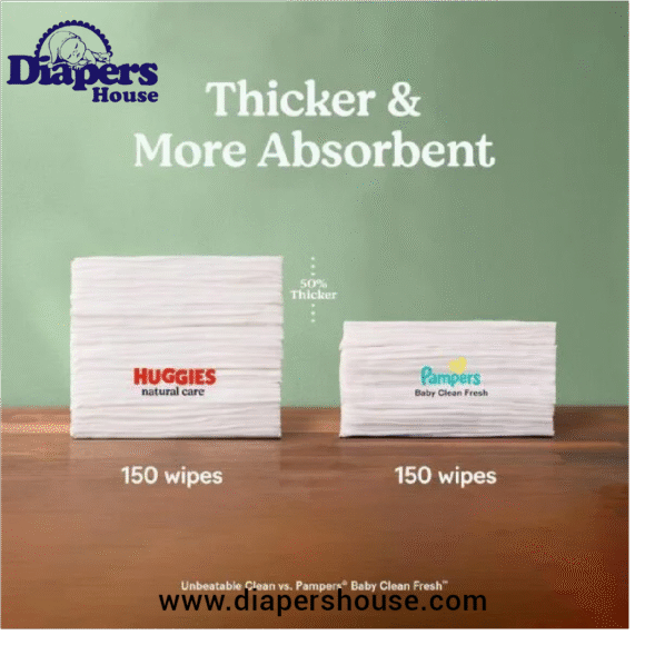 Huggies Natural Care Sensitive Wipes, Unscented & Hypoallergenic, 6 Flip-Top Packs (288 Wipes) - Image 2