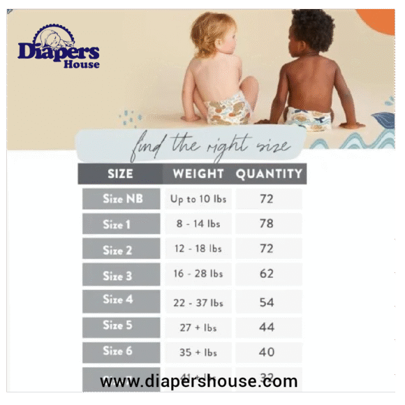 The Honest Company Clean Conscious Diapers – Hypoallergenic, Fragrance-Free, and Gentle for Sensitive Skin | Gender-Neutral Designs | Size 1 (8-14 lbs), 78 Count Club Box - Image 5