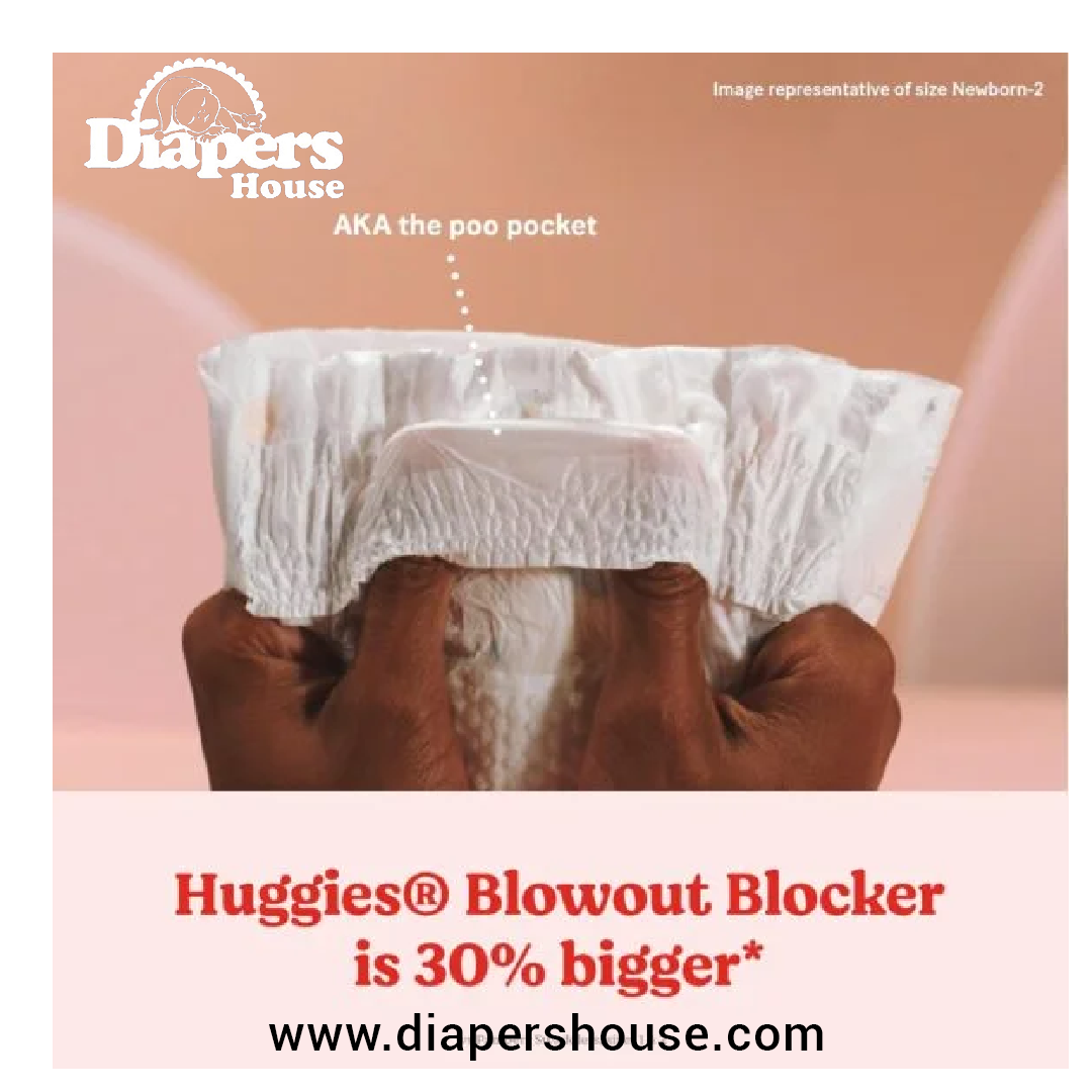 Huggies Little Snugglers Diapers, Size 1 (8–14 lbs), 32-Count Pack – Soft and Gentle for Newborns - Image 9