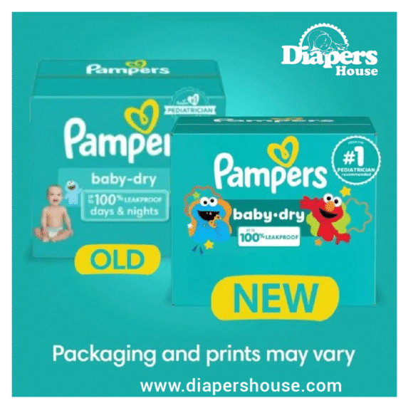 Pampers Baby Dry Diapers, Size 1 – 44 Count Pack of Absorbent Disposable Diapers for Infants, Packaging May Vary - Image 4