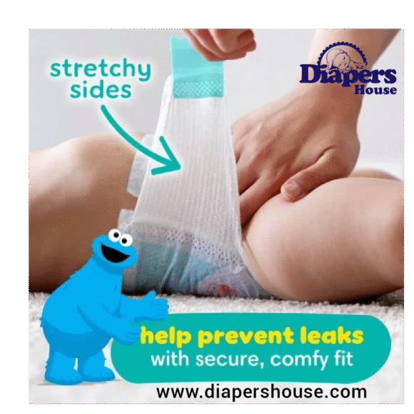 Pampers Baby Dry Diapers, Size 1 – 44 Count Pack of Absorbent Disposable Diapers for Infants, Packaging May Vary - Image 8