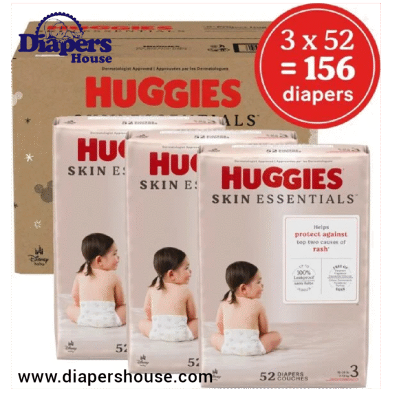 Huggies Skin Essentials Baby Diapers, Size 5 (27+ lbs), 120 Count (2 Packs of 60) - Image 2