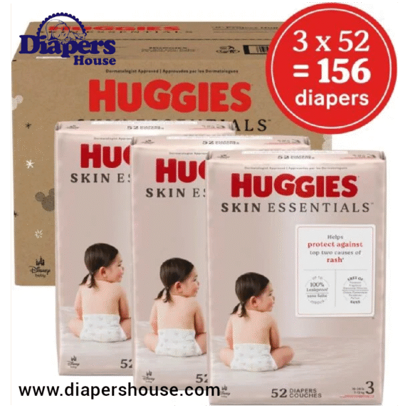 Huggies Snug & Dry Diapers, Size 6 for Babies 35+ lbs – 124 Count (2 x 62), Packaging May Vary - Image 2