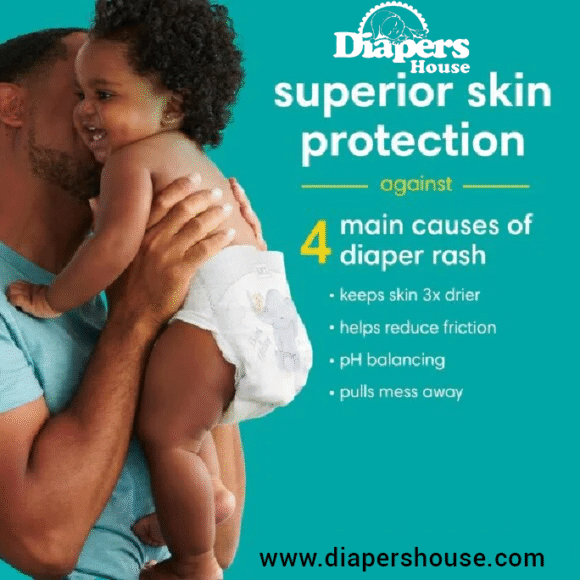 Pampers Swaddlers Baby Diapers – Size 3, 136 Count – Ultra-Soft, Comfortable Disposable Diapers for Infants - Image 3