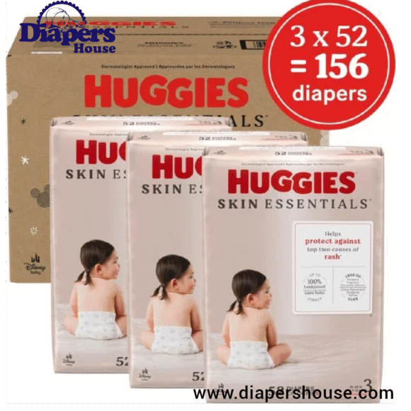 Huggies Snug & Dry Diapers, Size 6 (35+ lbs), 124 Count – 2 Packs of 62, Leak Protection for Active Toddlers - Image 2