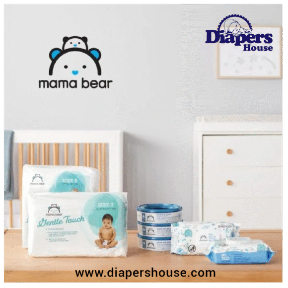 Amazon Brand – Mama Bear Sensitive Skin Baby Wipes, Hypoallergenic & Fragrance-Free, 800 Count (8 Packs of 100), Unscented & Gentle on Skin - Image 3