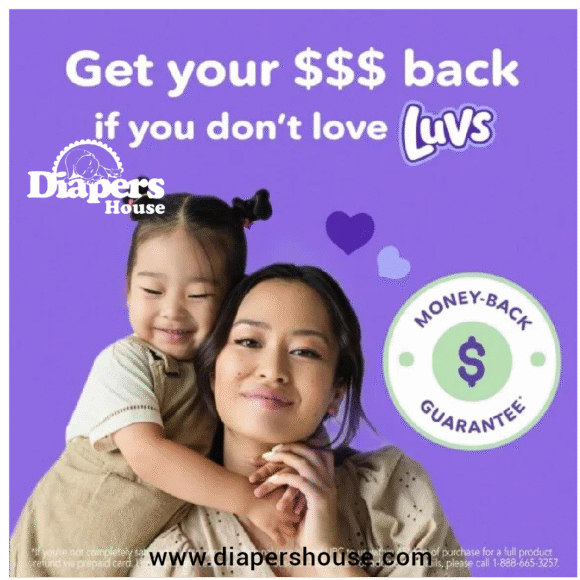 Luvs Platinum Protection Diapers – Size 6 (144 Count), Featuring Bluey Designs for Ultimate Comfort and Leak Protection - Image 6