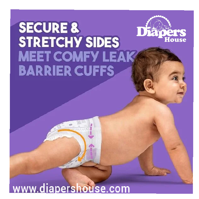 Luvs Size 1 Diapers (8-14 lbs), 252-Count – Soft & Absorbent Protection for Newborns - Image 2