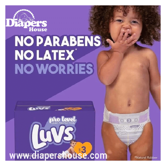 Luvs Size 1 Diapers (8-14 lbs), 252-Count – Soft & Absorbent Protection for Newborns - Image 3