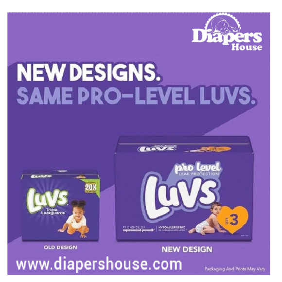 Luvs Size 1 Diapers (8-14 lbs), 252-Count – Soft & Absorbent Protection for Newborns - Image 5