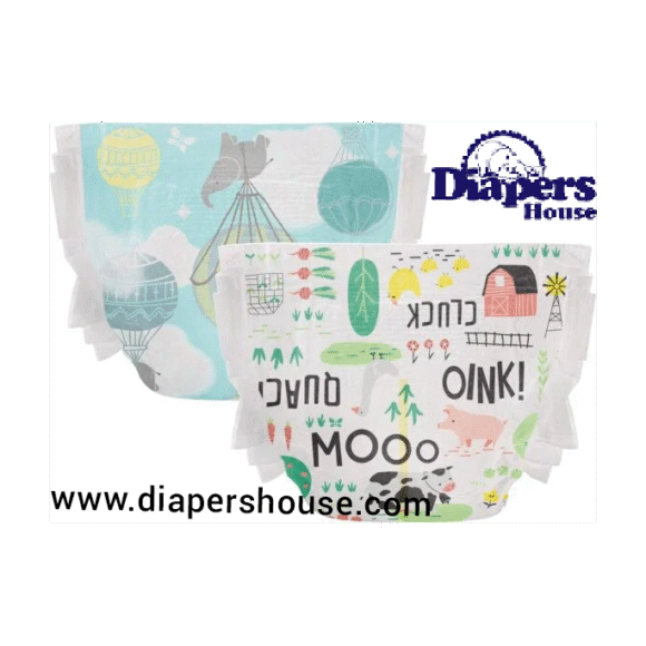 Honest Company Eco-Friendly Diapers for Sensitive Skin – Fragrance-Free, Hypoallergenic, Gender-Neutral Design, Size 1 (8-14 lbs), 78-Count Club Box - Image 2