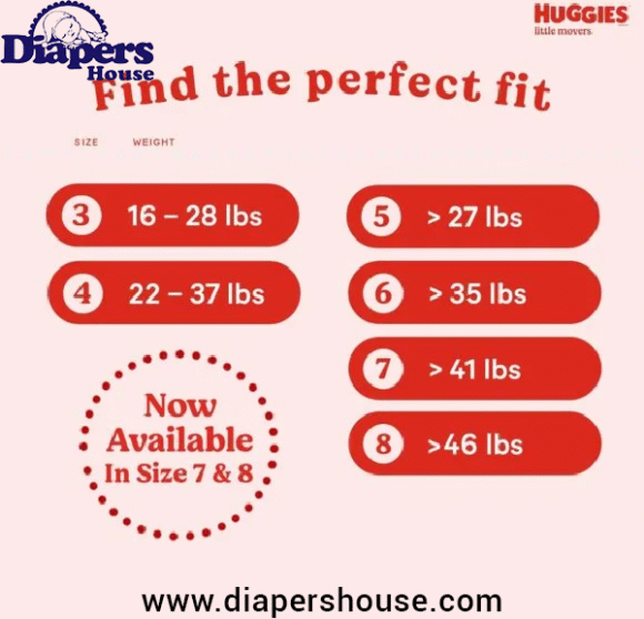 Huggies Little Movers Diapers, Size 5 (27+ lbs), 120 Count – 2-Pack for Active Toddlers - Image 5