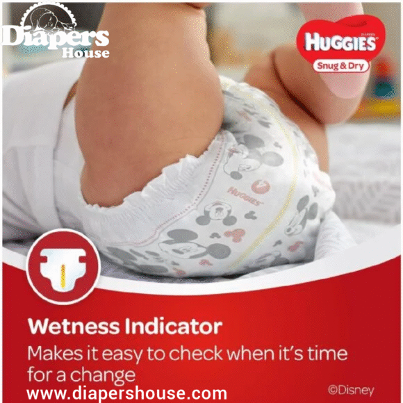 Huggies Snug & Dry Diapers – Size 5, 96-Count, Giga Junior Pack (Packaging Design May Differ) - Image 3