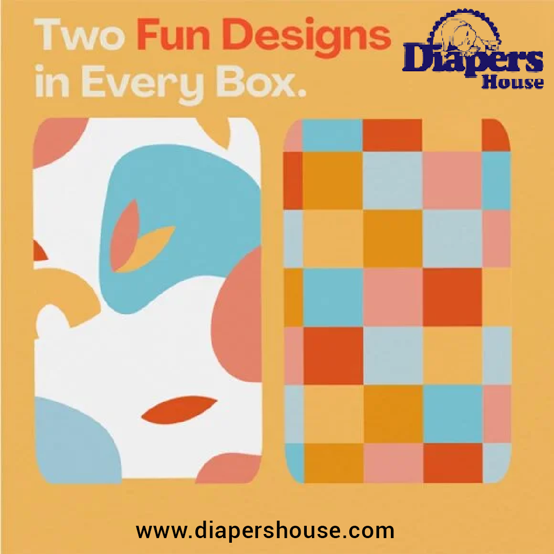 Hello Bello Diapers – Size 1, 82 Count Club Box – Honeysuckle Print, Hypoallergenic & Super Absorbent Baby Diapers - Image 2