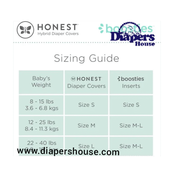 Honest Reusable Hybrid Diaper Covers with Pocket-Sling, Size Large (22–40 lbs) – 3-Pack Cotton Muslin, Leak-Resistant Design for Day & Night, Compatible with Boosties Inserts - Image 6