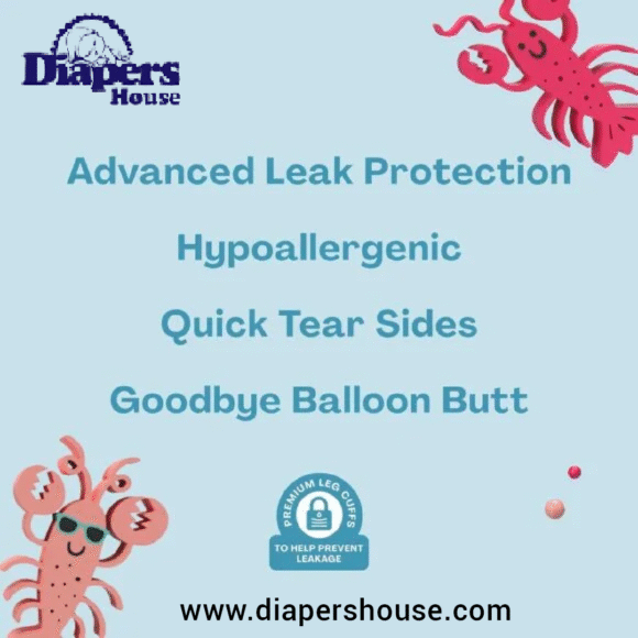 Hello Bello Premium Disposable Swim Diapers – Eco-Friendly & Affordable, Size Medium (Diaper Size 4-5) for Babies & Kids - Image 7