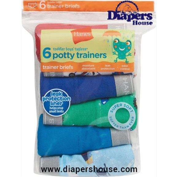 Toddler Boys’ 6-Pack Training Underwear – Comfort-Fit Briefs for Potty Practice - Image 4