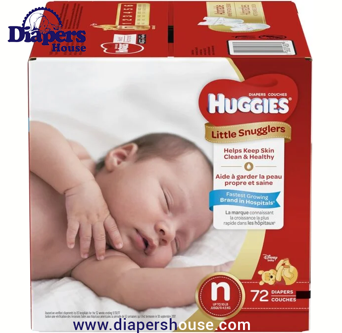 Buy Huggies Little Snugglers (72 Count) – Gentle Newborn USA