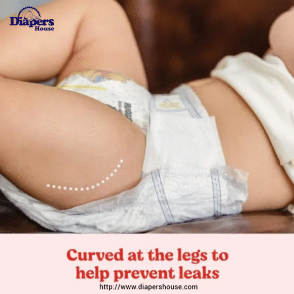 Huggies Newborn Diapers- Size 1 for 8–14 lbs, Pack of 32 - Soft & Gentle Baby Protection - Image 7